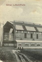 Zufahrt Luftschiffhalle Köln