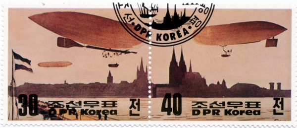 Briefmarkensatz von Nordkorea