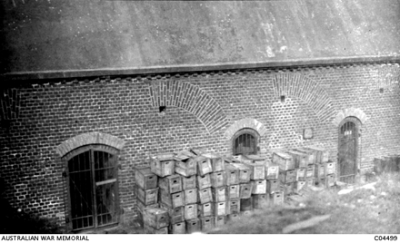 Munitionsraum Pesch auf dem Gebiet der Fliegerstation Butzweilerhof Aussenansicht