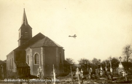 Ein Soldatenfriedhof in Frankreich