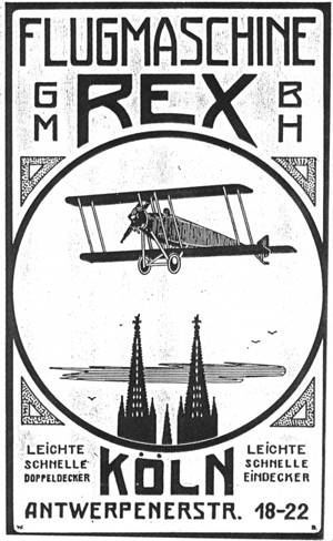 Flugmaschinen Rex GmbH Köln-Ossendorf