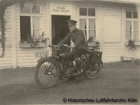 Baracke der Luftpolizei Flughafen Kln Butzweilerhof 1926
