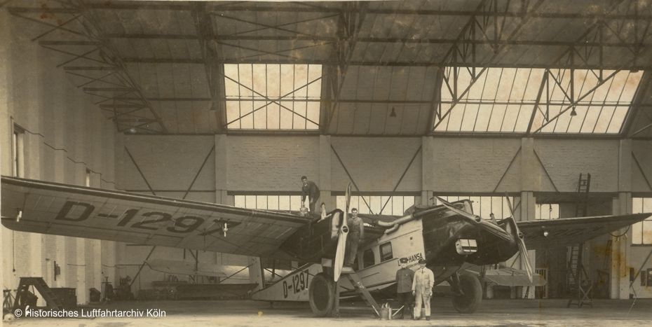 R-Halle Flughafen Kln Butzweilerhof 1926