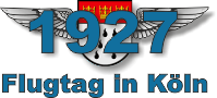 Rheinisches Flug-Turnier 1927 Köln Butzweilerhof