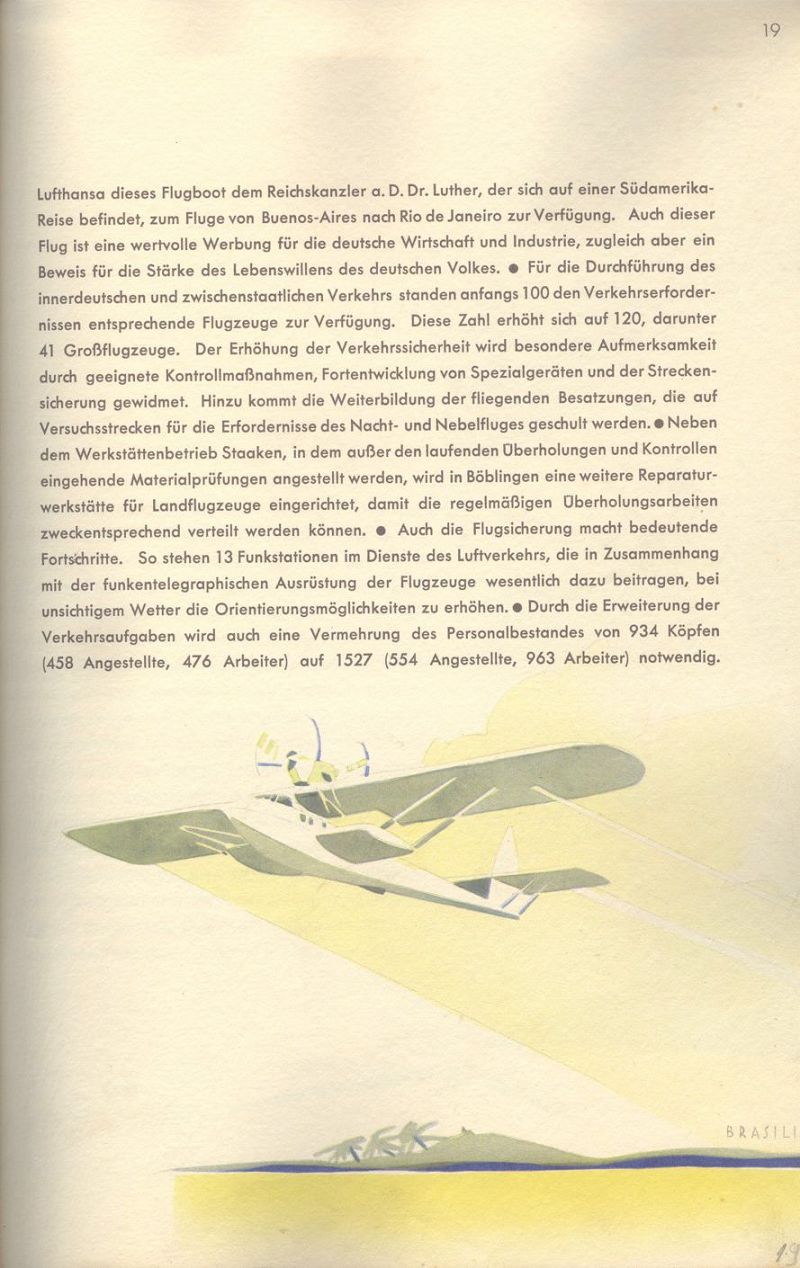 Jahrbuch der Lufthansa 1926 - 1936