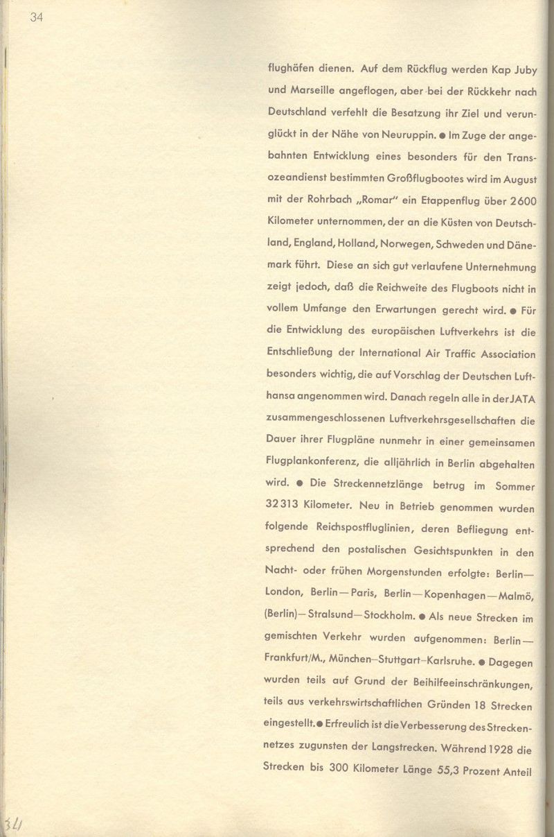 Jahrbuch der Lufthansa 1926 - 1936