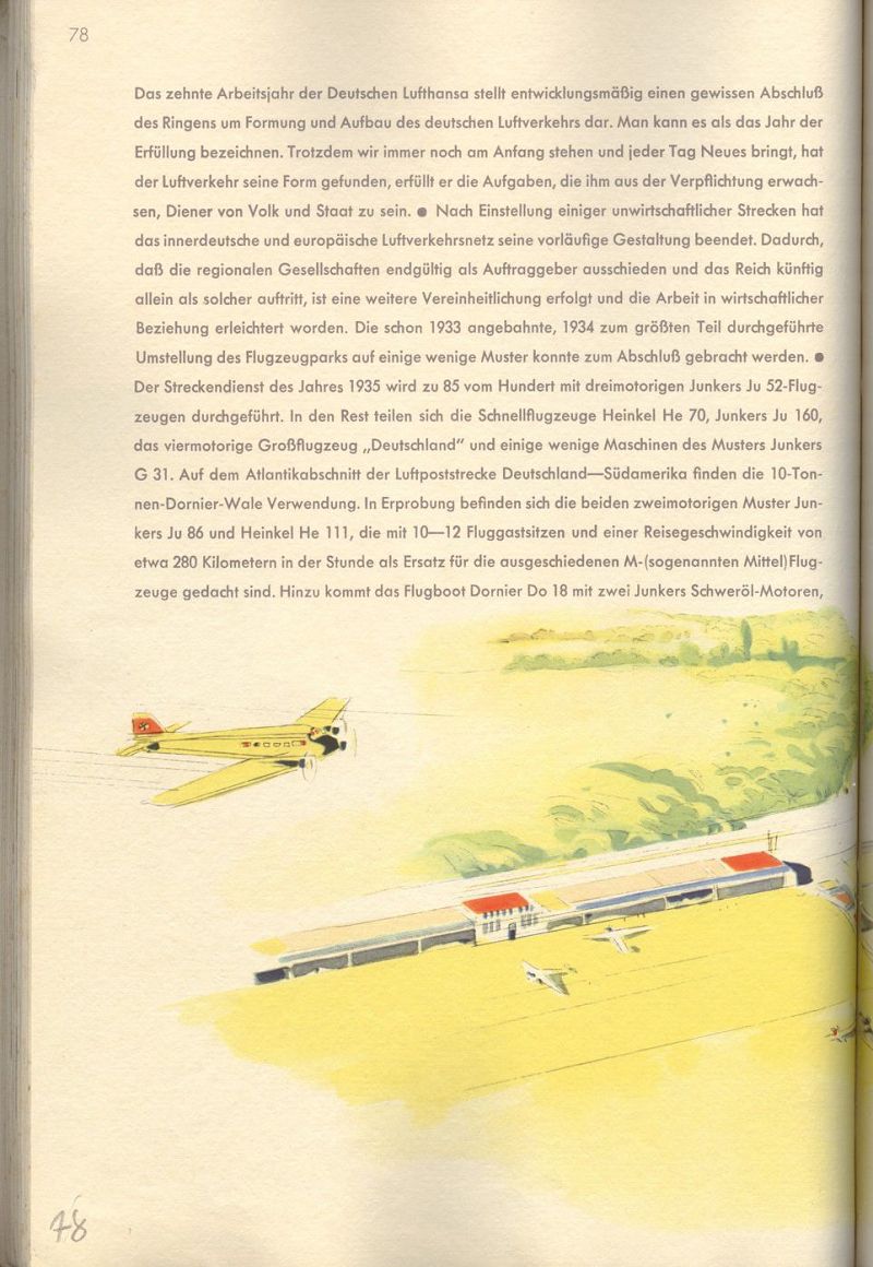 Jahrbuch der Lufthansa 1926 - 1936