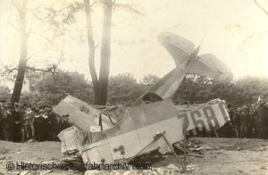 Absturz einer Maschine der Kunstflugstaffel Sarrasani