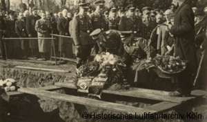 Beerdigung eines Luftpolizisten in Kln