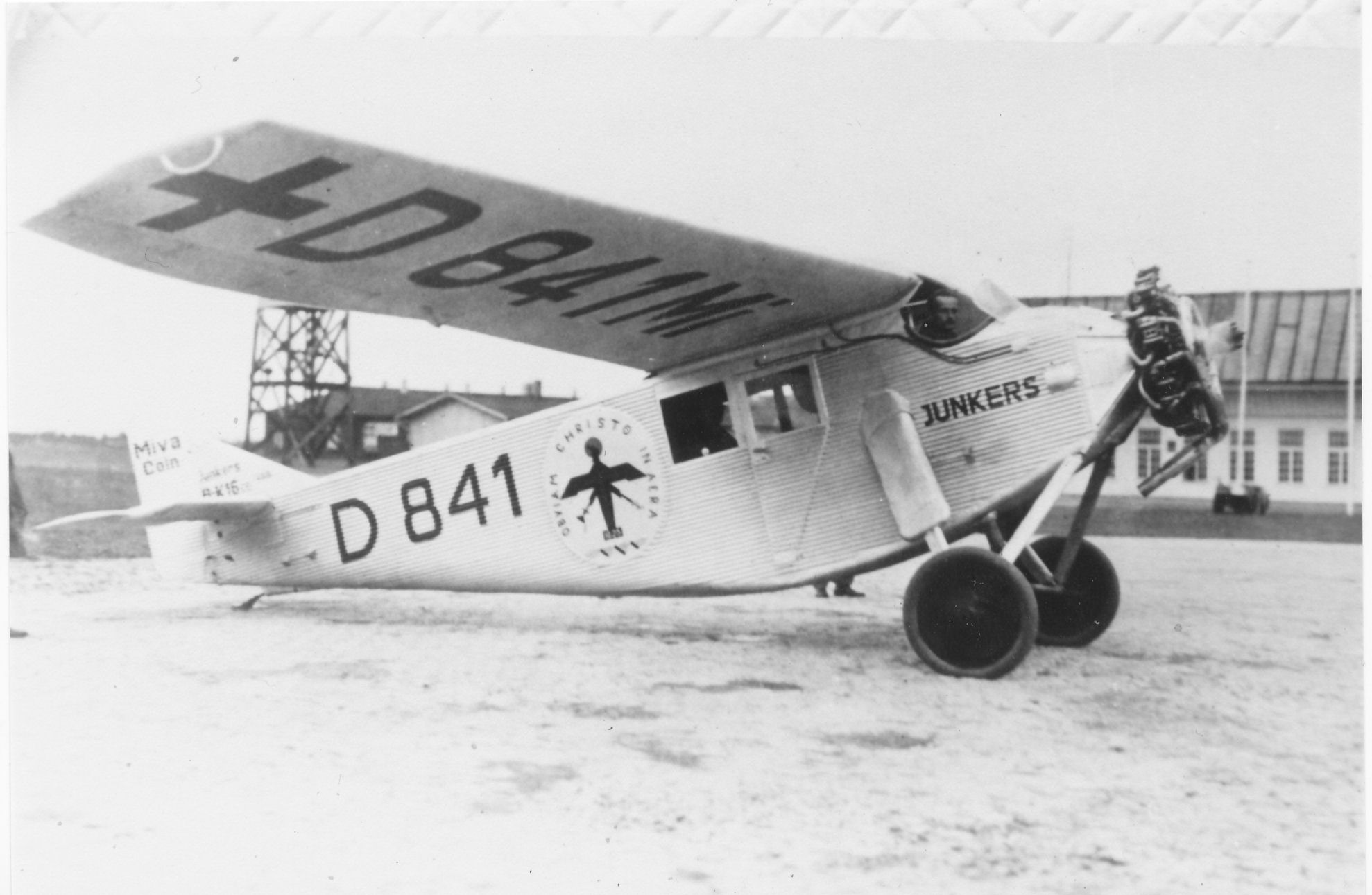 Junkers K 16 auf dem Flughafen Kln Butzweilerhof