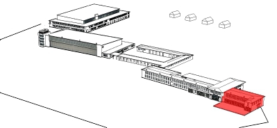 Das Flughafenrestaurant des Flughafen Kln Butzweilerhof