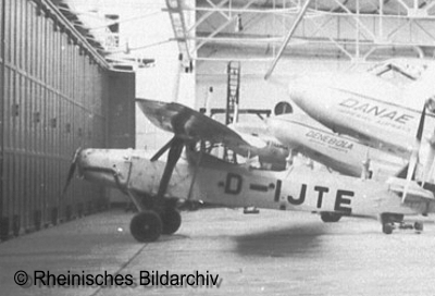 D-IJTE Wettererkundungsflugzeug Focke Wulf 47 auf dem Flughafen Köln Butzweilerhof