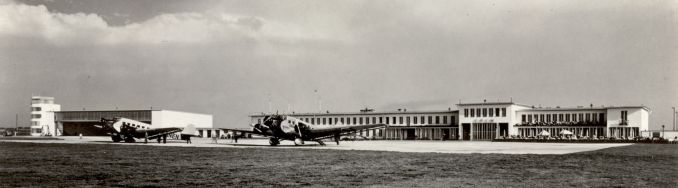 Die letzte Station der Hindenburg - Poststation Köln Butzweilerhof