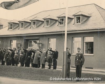Gebude des Nachrichtenfhrers Fliegerhorst Ostheim