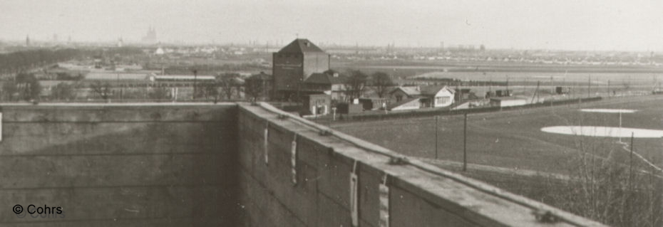 Sicht vom Luftbeobachtungsturm Fort IV Kln