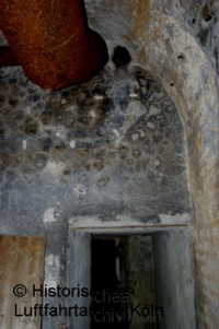 Der Eingang in den Bunkerbereich von Fort IV