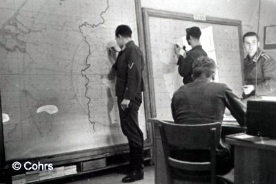 Luftlagedarstellung in Fort IV Köln