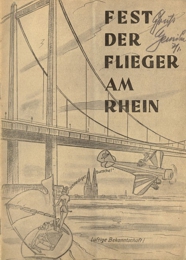 Deckblatt "Fest der Flieger" Köln