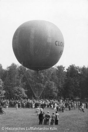 Start des Ballon Clouth VIII Kln