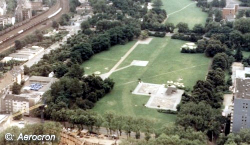 Der Hubschrauber-Flughafen an der Venloerstrasse