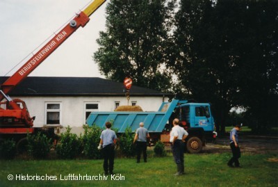 Bergung des Klner Luftschiffankers