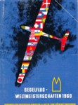 Werbeplakat der Segelflugweltmeisterschaft 1960 Köln Butzweilerhof