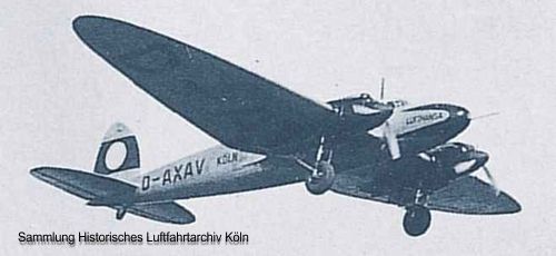 Lufthansa Heinkel He 111 D-AXAV "Kln"
