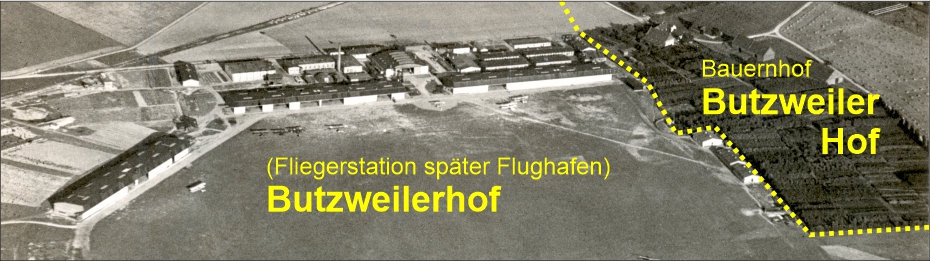 Butzweiler Hof und seine Grenze zum Butzweilerhof