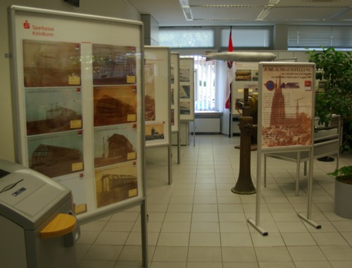 Sonderausstellung Sparkasse KlnBonn - 100 Jahre Graf Zeppelin in Cln