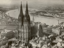 Wallpaper Luftbild vom alten K&ouml;ln